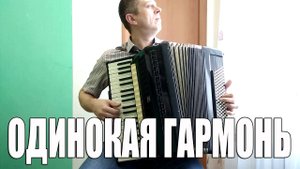 Одинокая гармонь на аккордеоне! Эту песню знают все