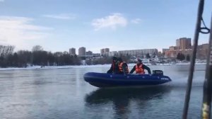 Hydra Delta 400 Оптима под мотором 30 лс