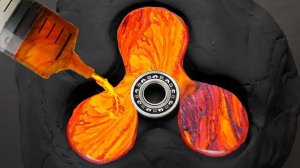 DIY - Спиннер из лавы