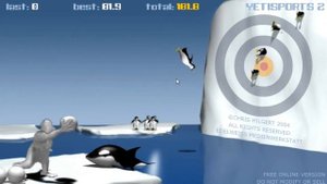 Yetisports 2 - Играю на рекорд