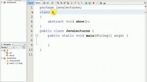 Abstract Methods & Classes in Java