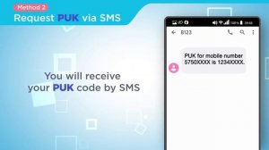 How to retrieve your PUK Code