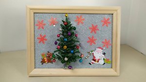 Работы из бисера. 3 часть. Картина  ,, Новогодняя ёлка,, Мастер класс. Пошаговый МК.