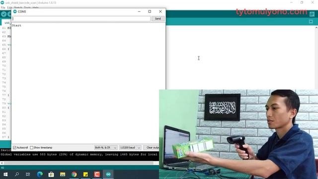 ARDUINO USB BARCODE SCANNER – PREVIEW PROJECT ARDUINO POS