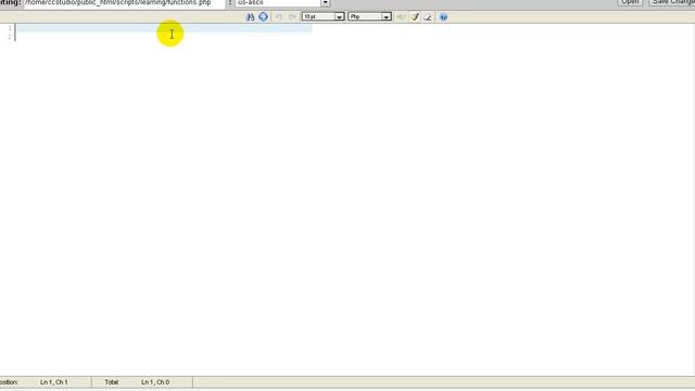 Lesson 12 - PHP Functions