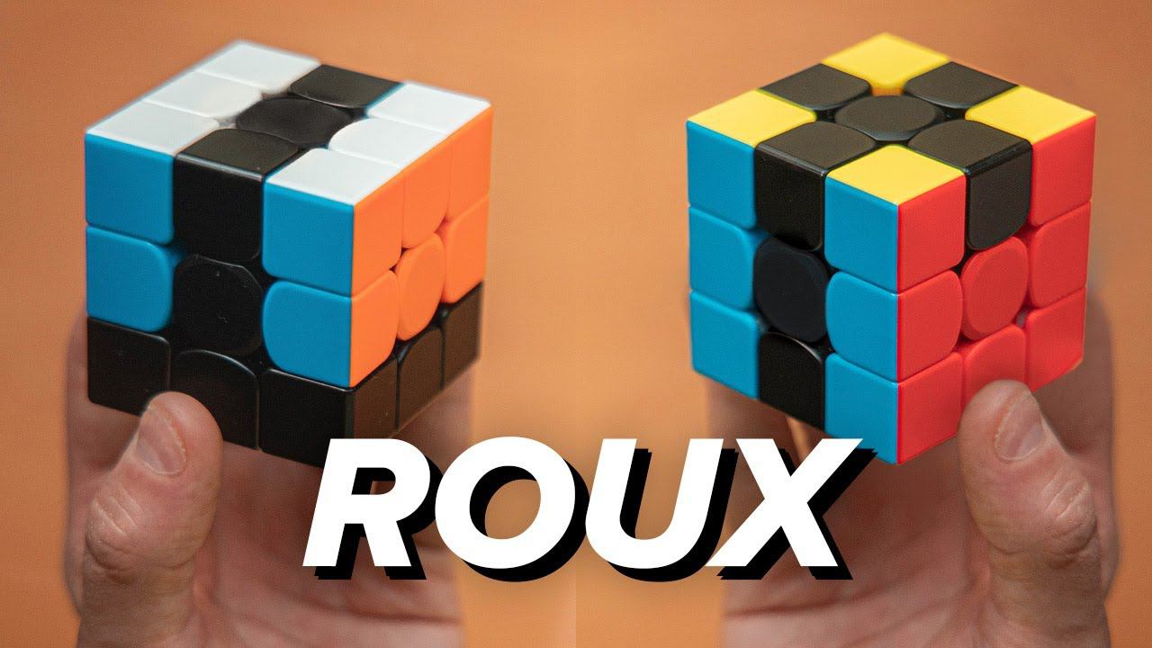 Как СОБРАТЬ кубик Рубика методом ROUX / РУ для новичков? Сравнение с методом Фридрих.