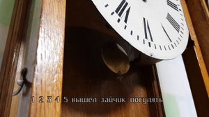 Настенные часы Мозер на ходу Без боя