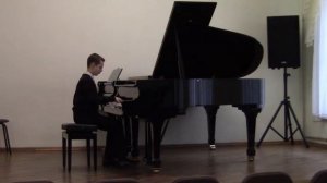 Бобырь Иван 10 лет фортепиано Милан Дворжак Джазовый этюд соль мажор №7