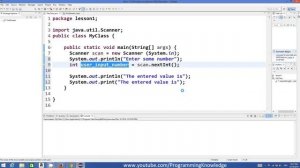 05 Java Tutorial For Beginners 5   Getting User Input using Java