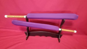 Мечи для обучения кендзюцу - одноручная плоская чанбара в чехле для баттодо, синкендо и спаррингов