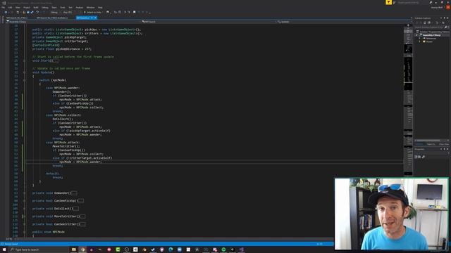 The State Pattern (C# and Unity) - Finite State Machine смотреть онлайн