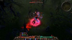 Изменник (Инквизитор и Оккультист) урон хаосом, супербосс Опустошитель умов, Grim Dawn