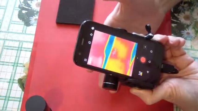 Макро линза F35 для тепловизора Flir One смотреть онлайн
