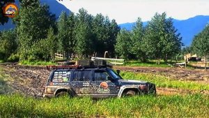 Лебедка в работе.  Электрическая лебедка offroad winch 12000.