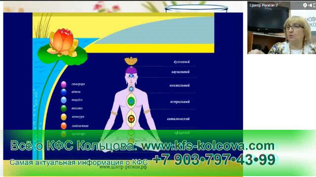 Лузгинова С.В.  2017-05-21 «КФС и чакровая система человека. Ч.2» #кфскольцова