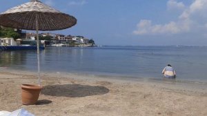 Пляж для местных турков,Стамбул отель недорого