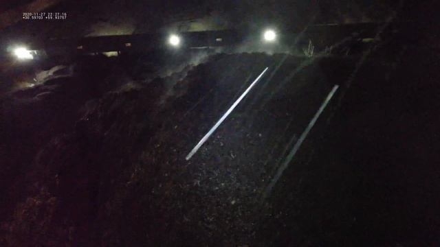 Мусорная куча МПБО-2 в пос. Янино ночь 27 ноября 2020г смотреть онлайн