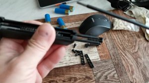 #1017 - Штат QD антабка и пенал с шомполом, в приклад АК-12