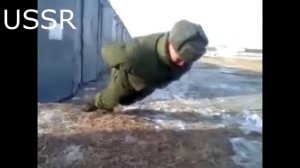 Отжимание без рук! Русский показал всем!