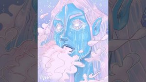 Зеркало-☁️Облака🌬️☁️ изо рта👄 и 🌊реки🌊 из 👁️глаз👁️