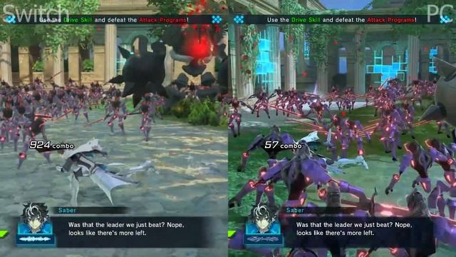 Fate/EXTELLA Link: Nintendo Switch vs. PC Graphics & Framerate Comparison смотреть онлайн