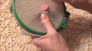 Вышивка лентами для начинающих. Стебельчатая роза