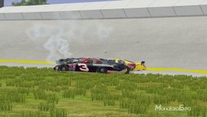 Dale Earnhardt Sr. Fatal Crash Reenactment | BeamNG Drive