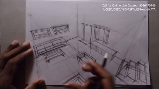 CCTV Camera View - 3 Point Perspective Drawing | NIFT | NID | NATA | JEEBArch смотреть онлайн