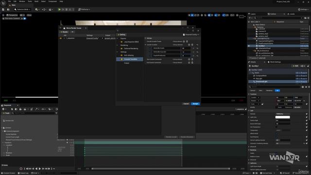 22_33 - Movie Render Queue Export movie