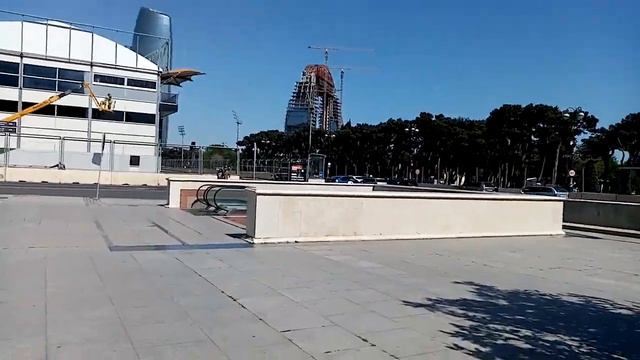 Приехал в Баку прогулка по приморскому бульвару апрель 2021 смотреть онлайн