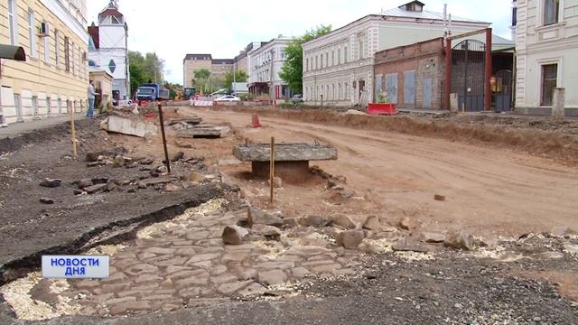 Брусчатка на ул.Правды Оренбурга смотреть онлайн