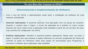 Windows Server e Active Directory - Vídeo 083 - Group Policy Objects O Que São GPOs - Como Funciona