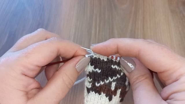 Вязаные следочки "Ноябрь?". смотреть онлайн