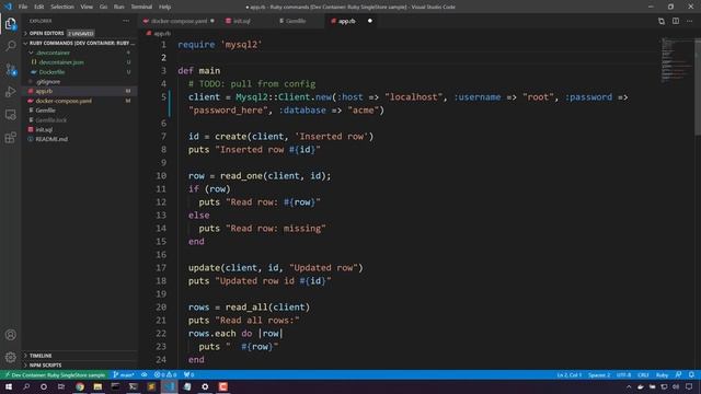 Get started with #SingleStore in #Ruby смотреть онлайн