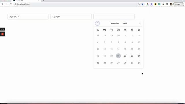 How to Add a Date (and Date Range) Picker Input in React with PrimeReact | ReactJS | PrimeReact
