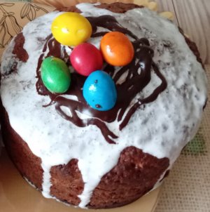 ЛЮБИМЫЕ ТВОРОЖНЫЕ КУЛИЧИ С  УКРАШЕНИЕМ