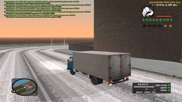 CRMP Amazing RolePlay - ВЕЧЕРНИЙ РЕЙС ДАЛЬНОБОЙЩИК!#28 смотреть онлайн