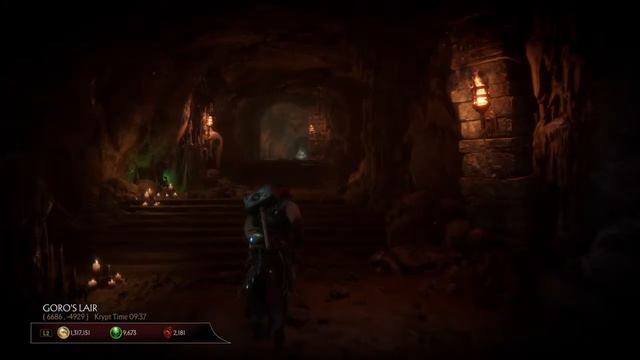 MK11 Noob Saibot Specific Shao Kahn Chest - Great Bi-Hans Ghost Skin + Brutality (The Krypt)