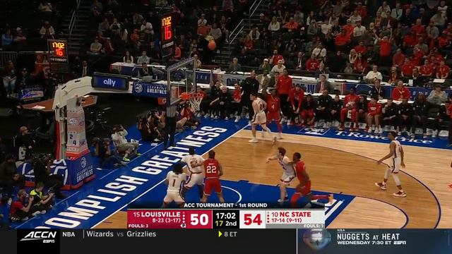 NC State vs Louisville | 2024.3.12 | NCAAB Game смотреть онлайн