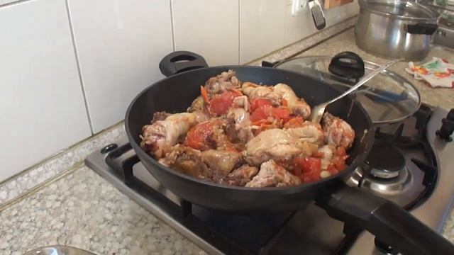 Жаркое из курицы по-домашнему!