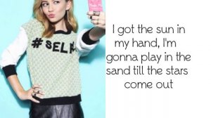 G Hannelius - Sun In My Hand - Lyrics