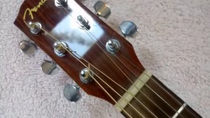 Fender CD-140SCE test in mix