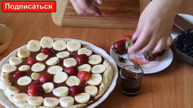 Простой рецепт ТОРТА за 20 минут. Вкуснейший торт с Ягодами и Фруктами смотреть онлайн