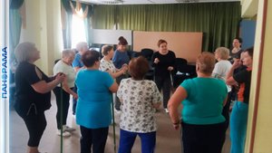 Нет боли в коленях: горловские пенсионеры участвуют в проекте «Площадка здоровья»