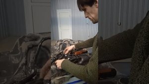 replacement of the fuel filter Saab 9 3 Kabriolet. замена топливного фильтра.