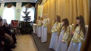 Детский утренник в Воскресной школе на Рождество