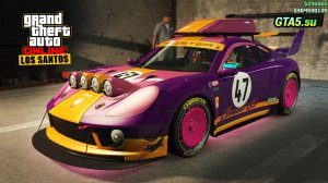 Pfister Comet S2 спорткар прямо с тестовой трассы Автоклуба ЛС в GTA Online