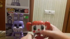 обзор фанко поп фнаф baby и bonnie