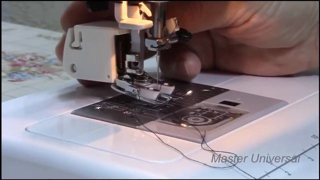 Верхний двигатель ткани,ставим на Janome.Видео №46. смотреть онлайн