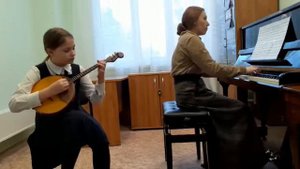 С.Федоров.Под горой Калина. Исполняет на домре Третьякова Анастасия.ДШИ 16. Красноярск.